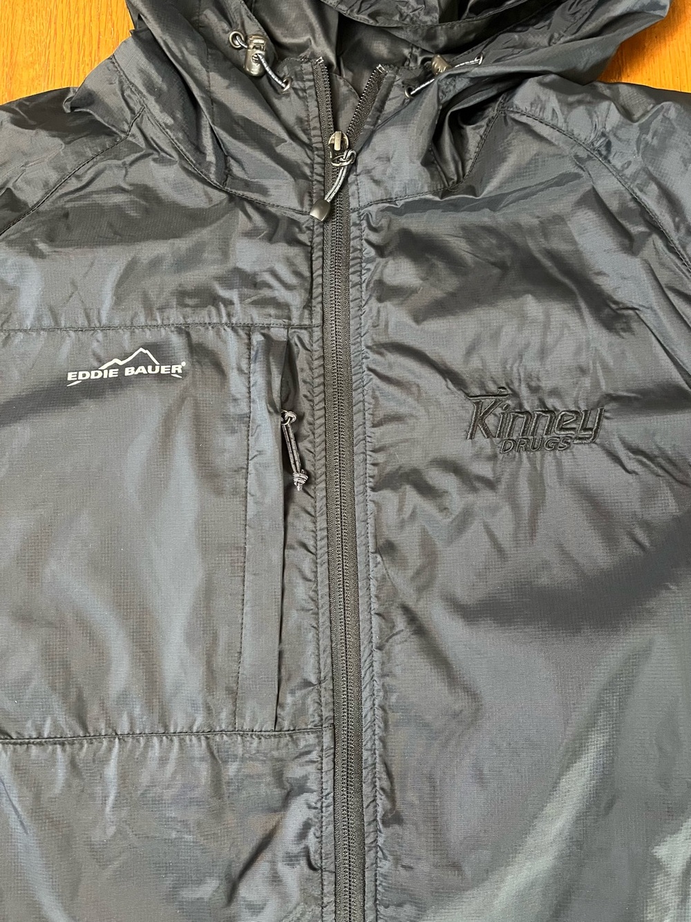 Eddie Bauer Kinney Pharmacy windbreaker jacket